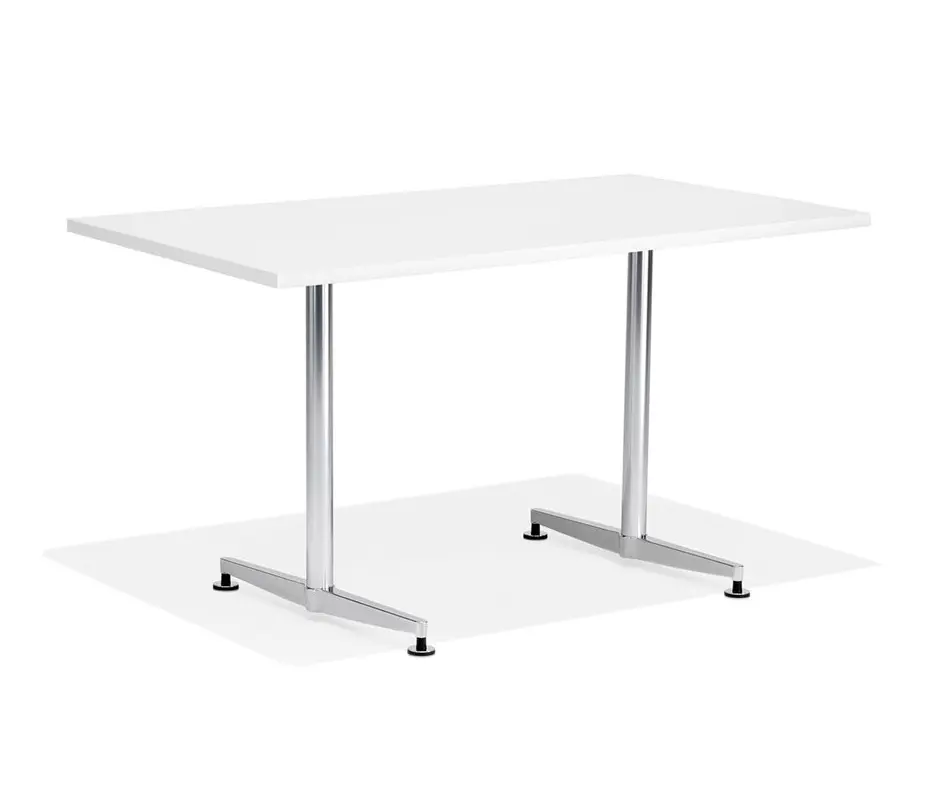 Kusch+Co - san_siro square/rectangular table with metal frame