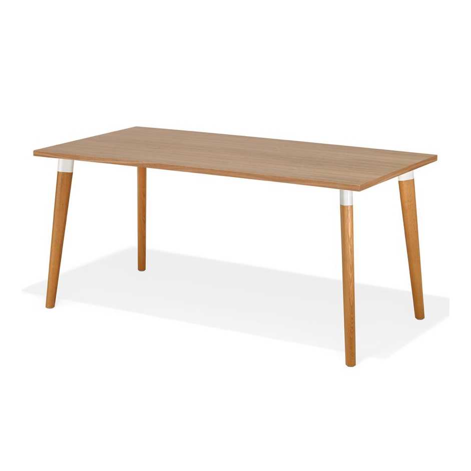 Display product san_siro square/rectangular table with wooden frame from manufacturer Kusch+Co