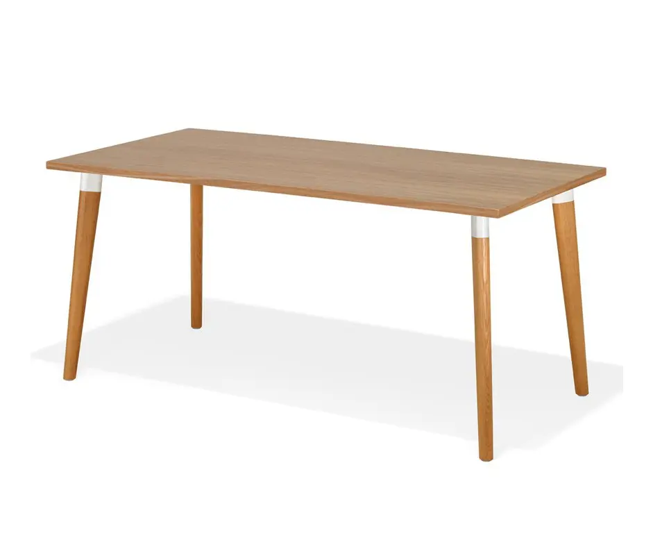 Kusch+Co - san_siro square/rectangular table with wooden frame