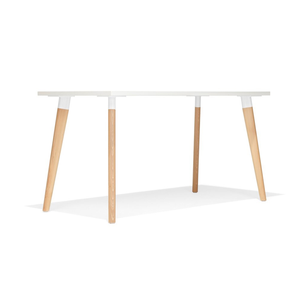 san_siro square/rectangular table with wooden frame