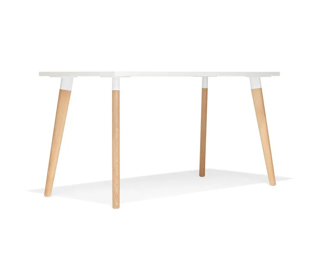 Kusch+Co - san_siro square/rectangular table with wooden frame