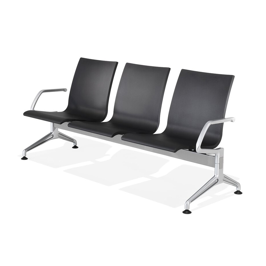 Display product Terminal 2-seater, 3-seater, 4-seater bench, PU seat shells from manufacturer Kusch+Co