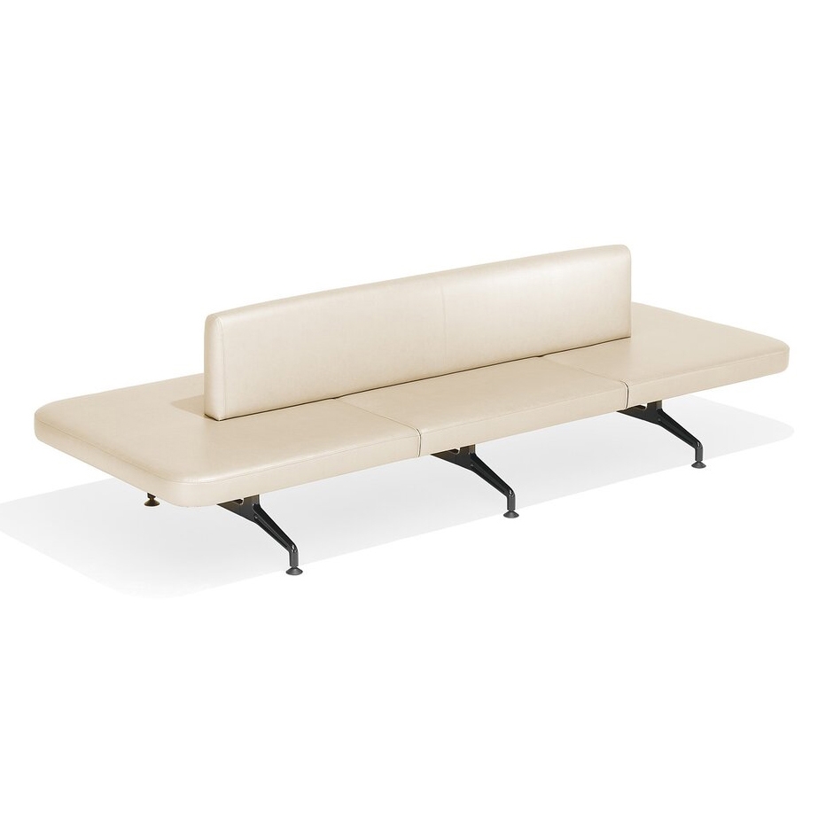 Afficher le produit Terminal banquette avec dossier central du fabricant Kusch+Co