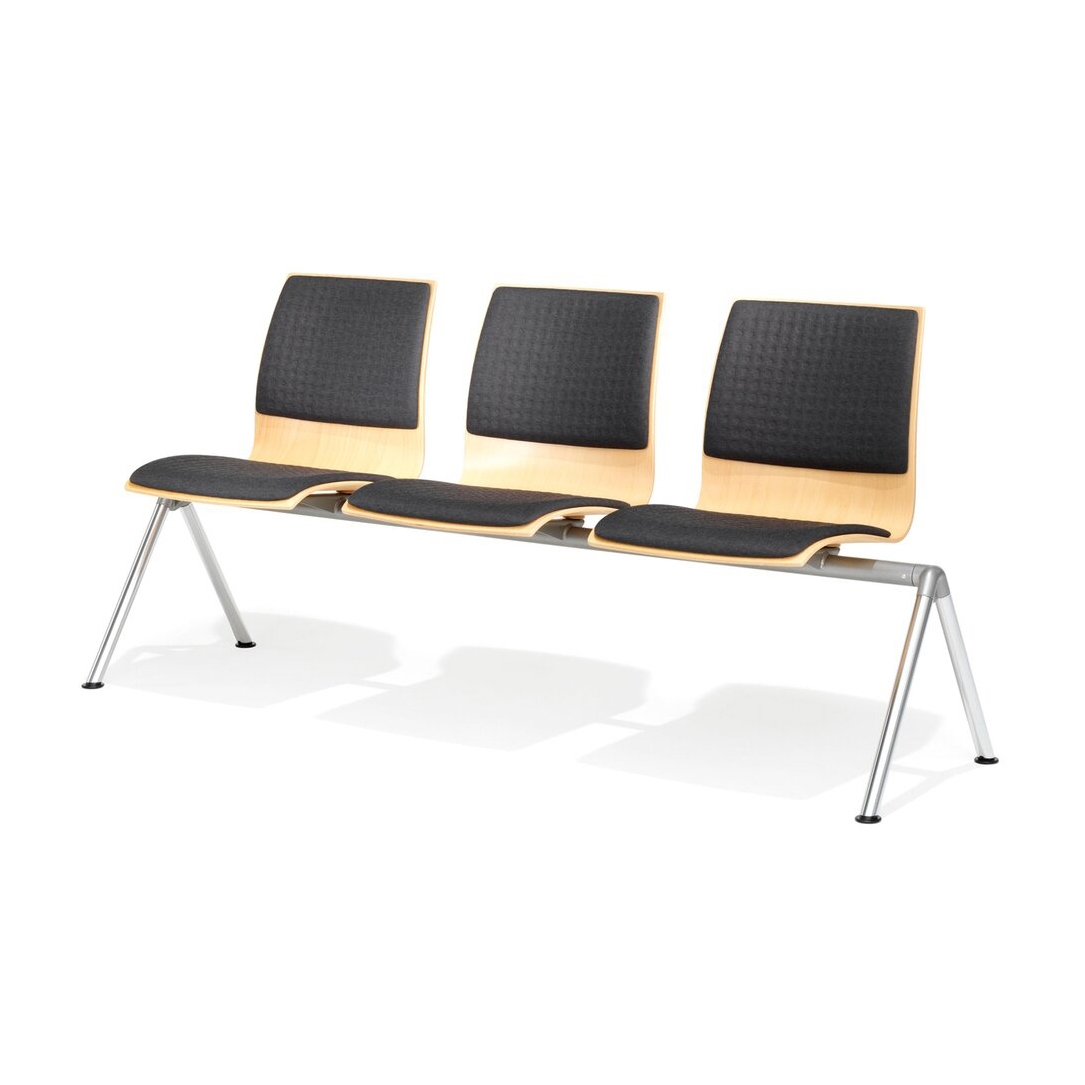 Display product Trio 2-seater, 3-seater, 4-seater, 5-seater bench from manufacturer Kusch+Co