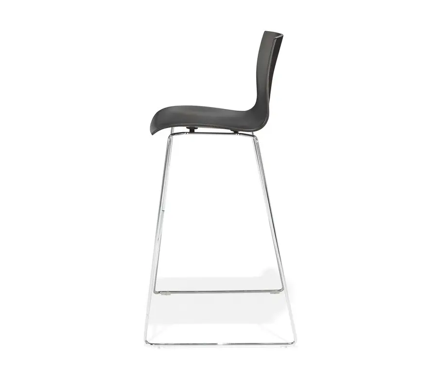 Kusch+Co - Trio tabouret à piètement traîneau en métal