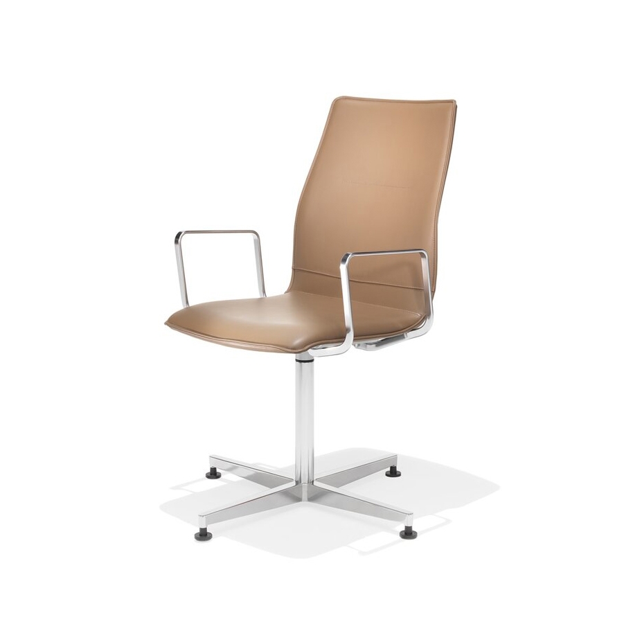 uni_verso swivel chair, upholstered seat shell