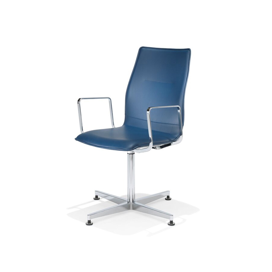 uni_verso swivel chair, upholstered seat shell