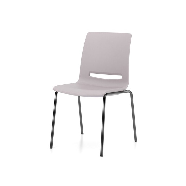 Display product V-Care chair on 4 metal legs from manufacturer Kusch+Co
