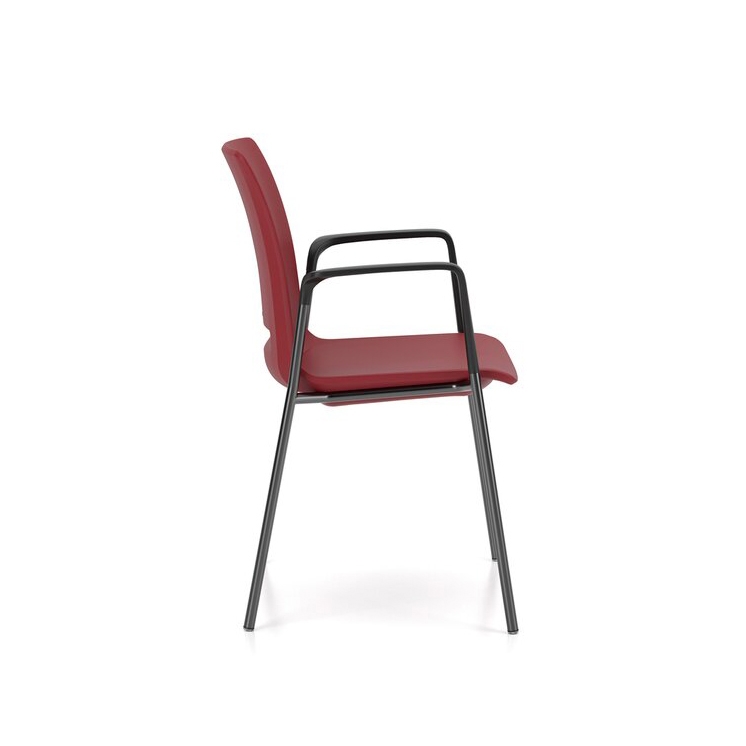 V-Care chair on 4 metal legs