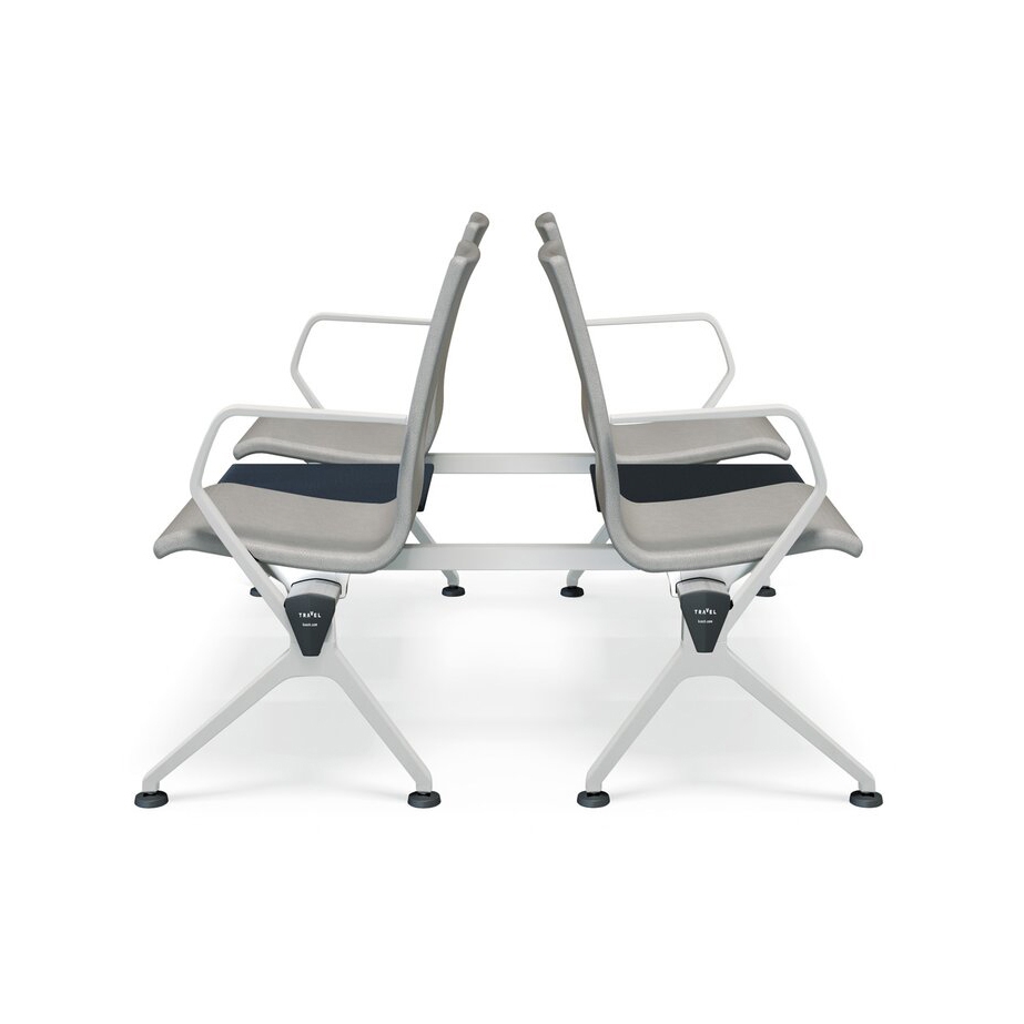Display product V-Travel 2-, 3-, 4-, 5-seater bench from manufacturer Kusch+Co