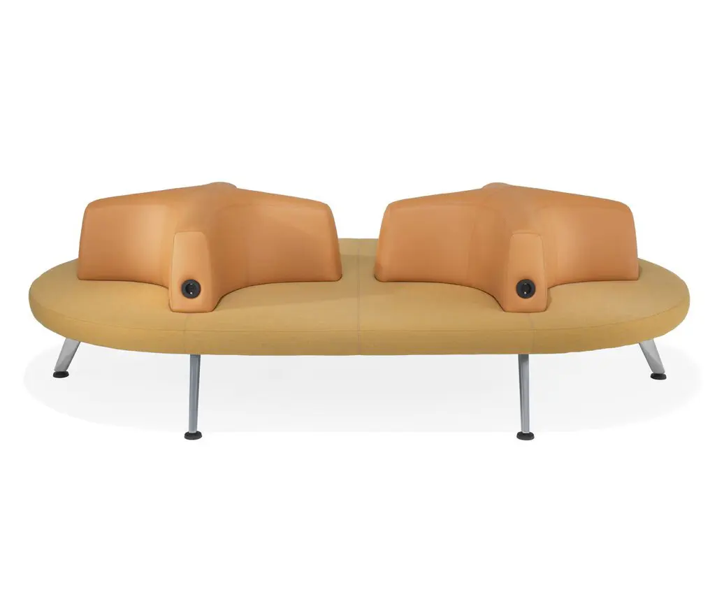 Kusch+Co - V-Travel bench with central back