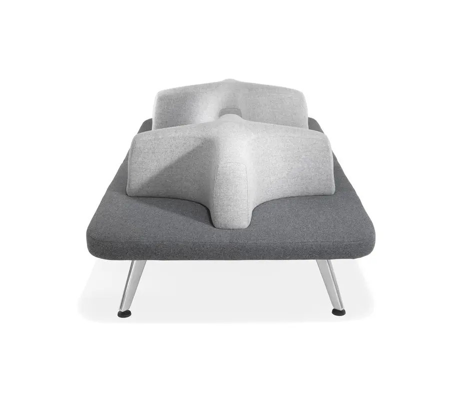 Kusch+Co - V-Travel bench with central back