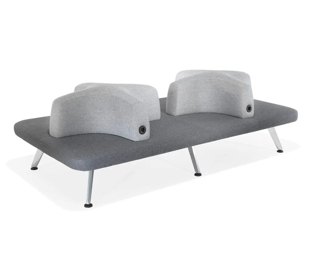 Kusch+Co - V-Travel bench with central back