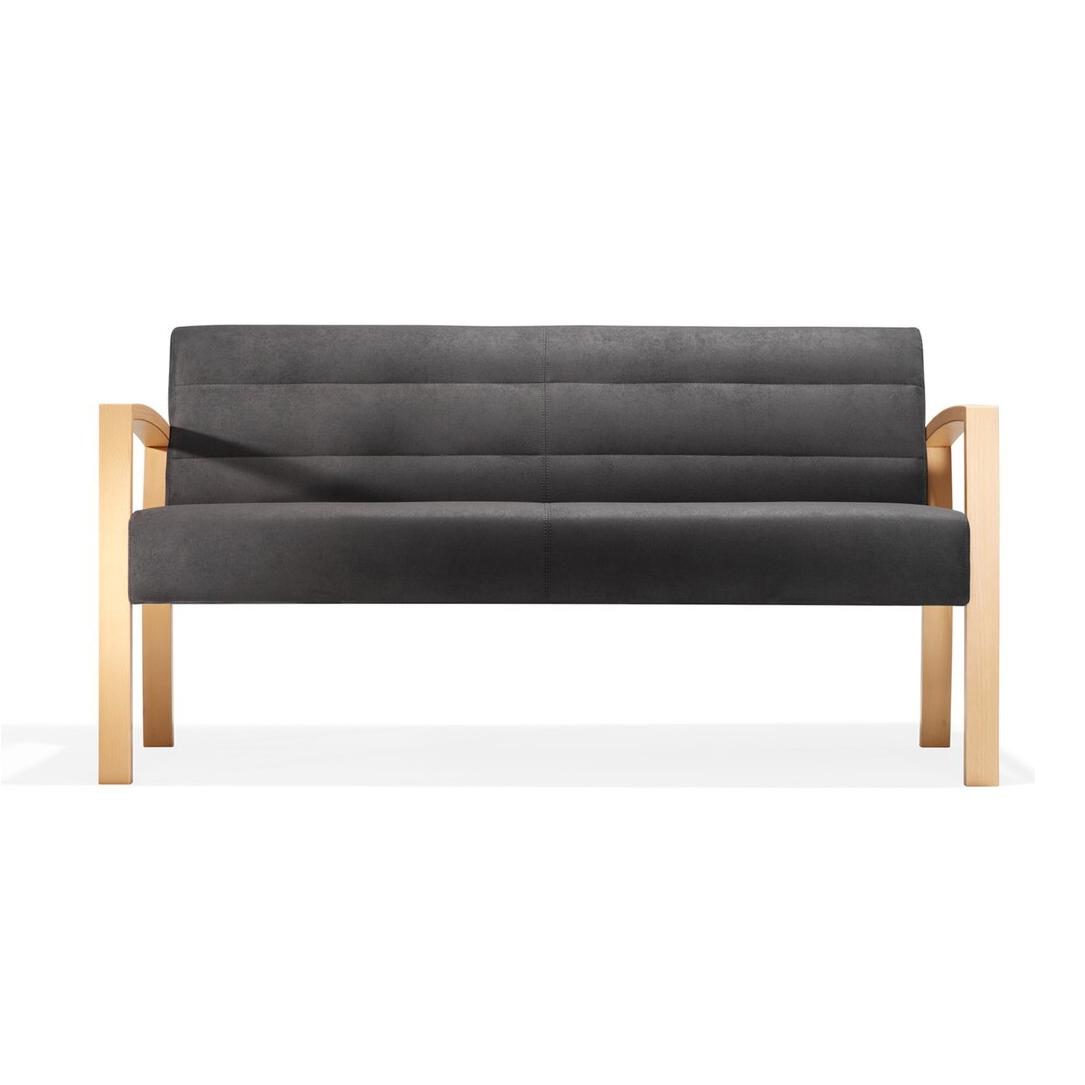 Vega 2,5-seater on wooden frame
