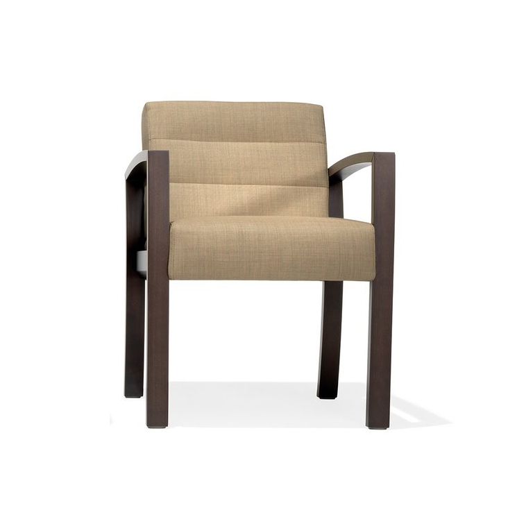 Vega armchair on wooden frame