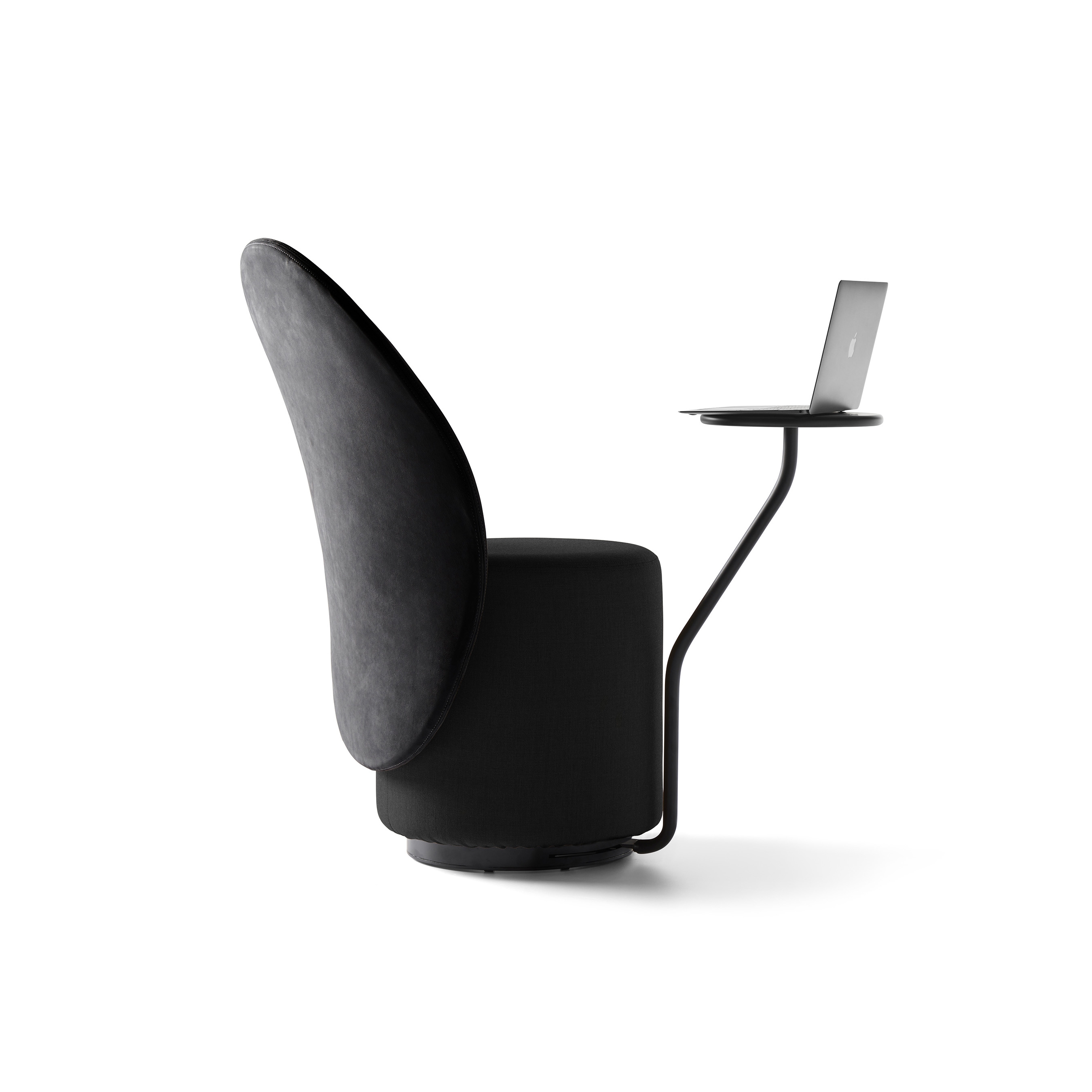 Loomi armchair with table