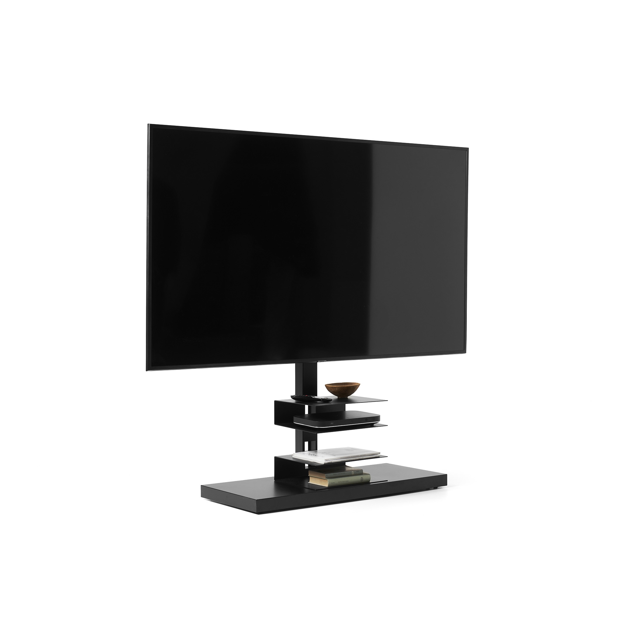Display product Ptolomeo TV Smart with steel base from manufacturer Opinion Ciatti