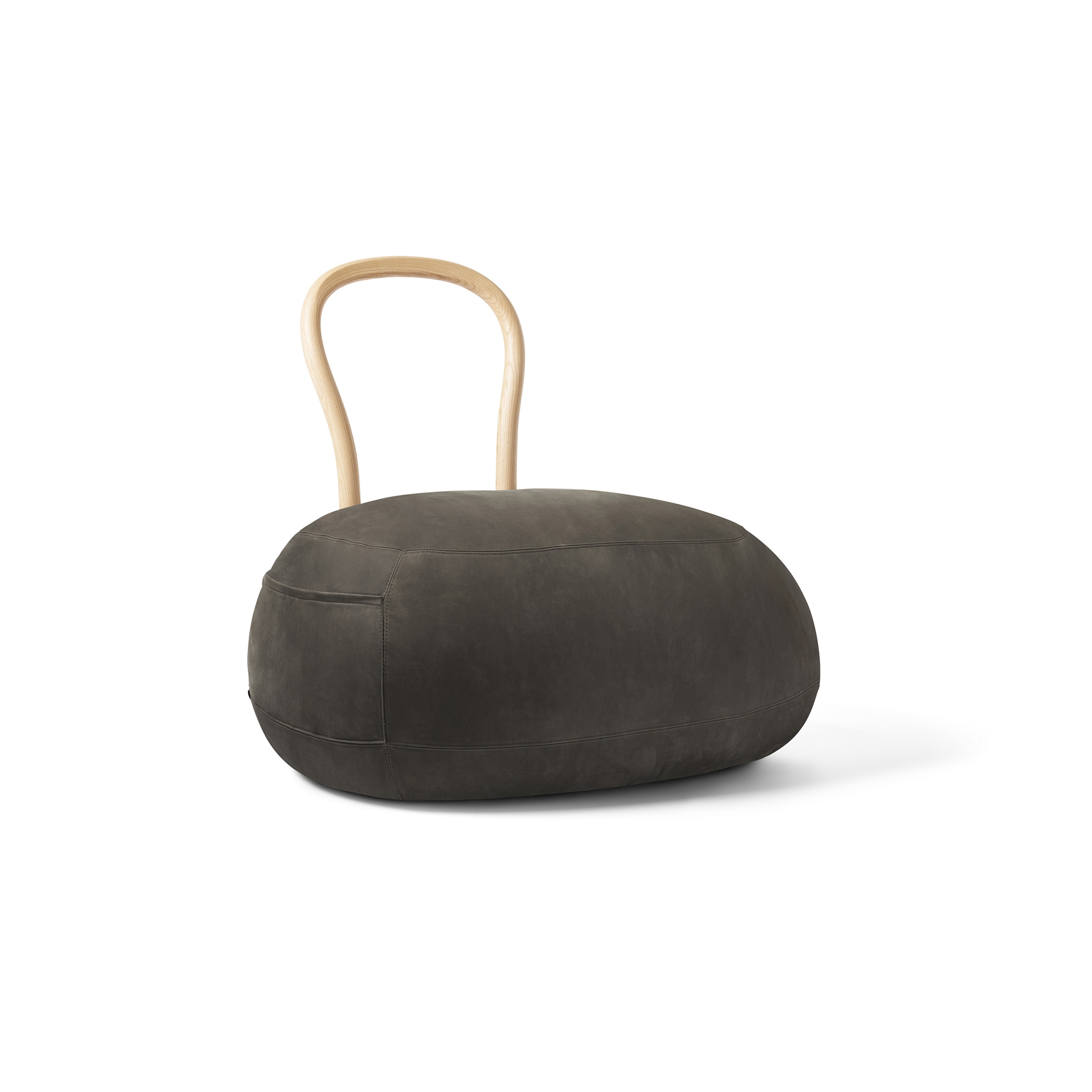Yum Yum extra-large leather armchair