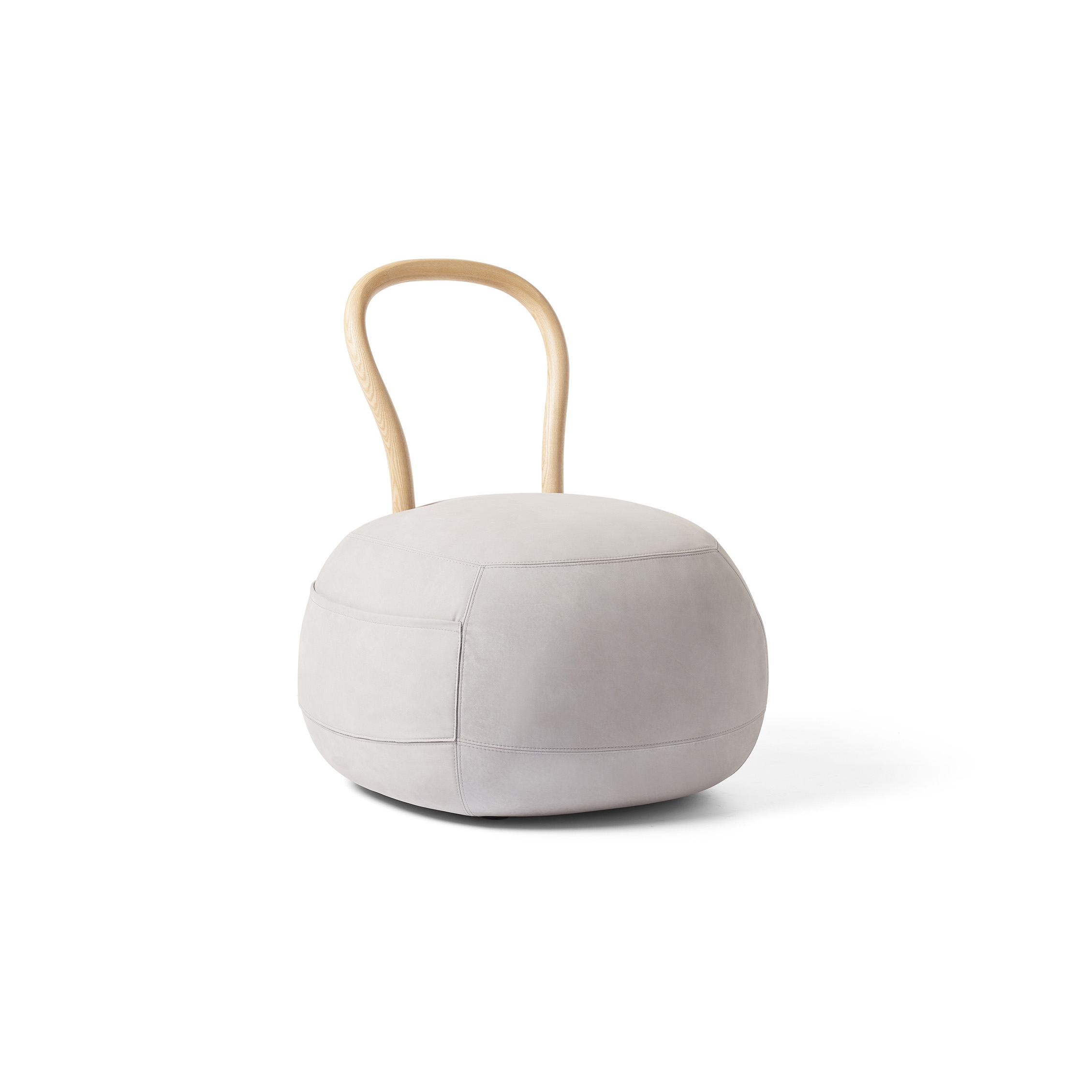 Display product Yum Yum single leather armchair from manufacturer Opinion Ciatti