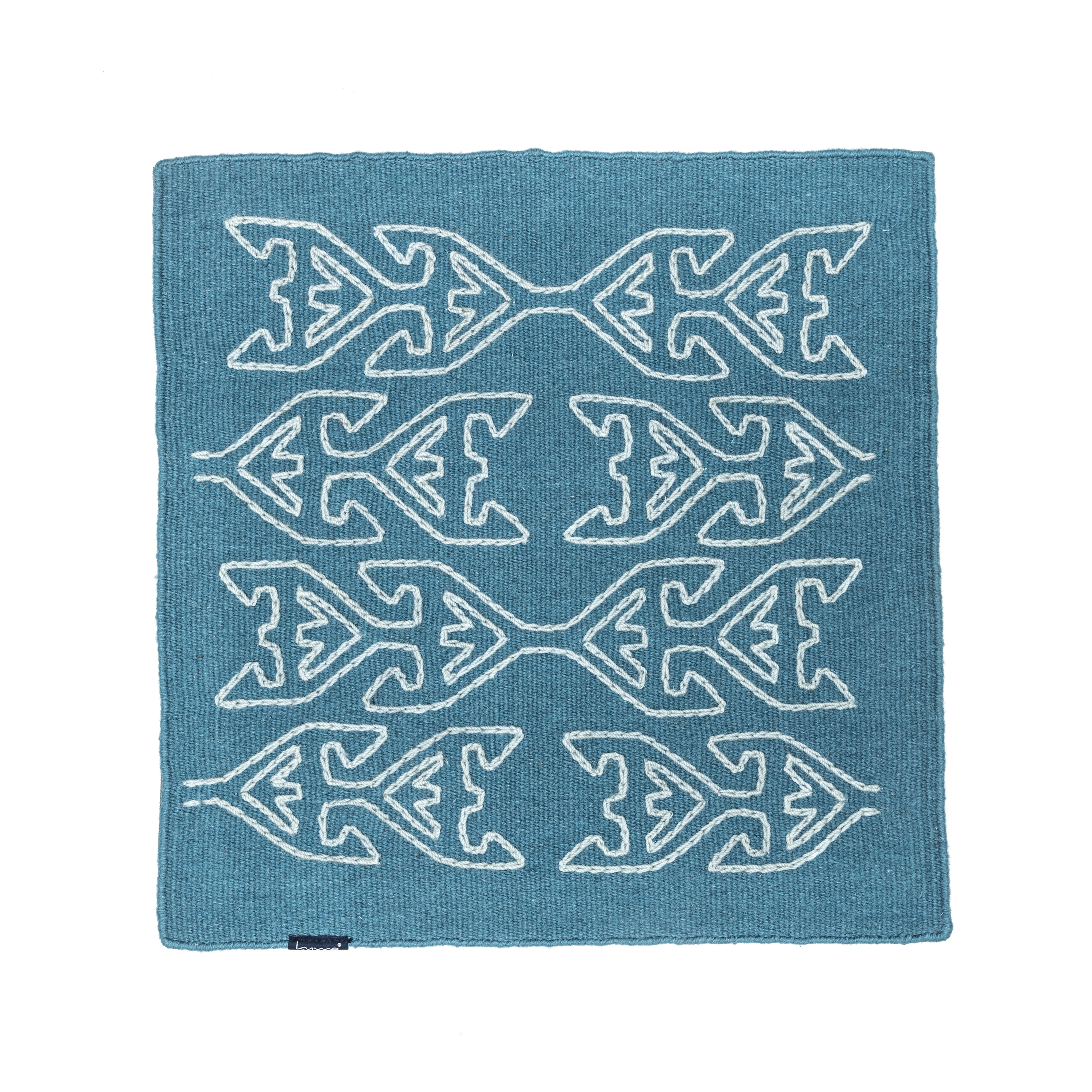 Kelim Motifs Tree of Life aqua