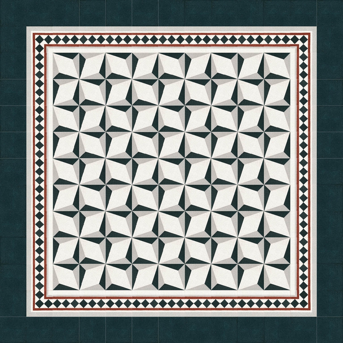 TERRAZZO TILES LAYING OPTIONS