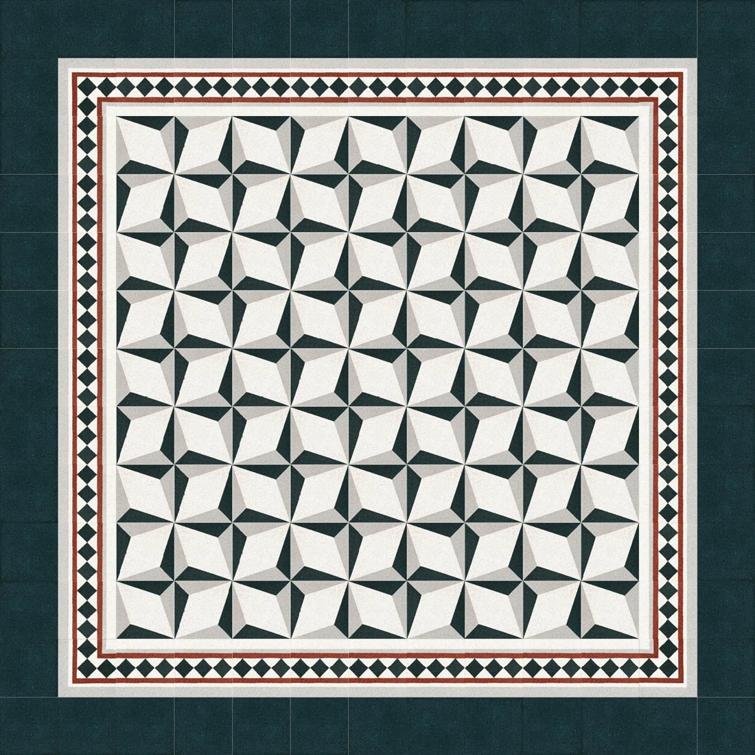 TERRAZZO TILES LAYING OPTIONS