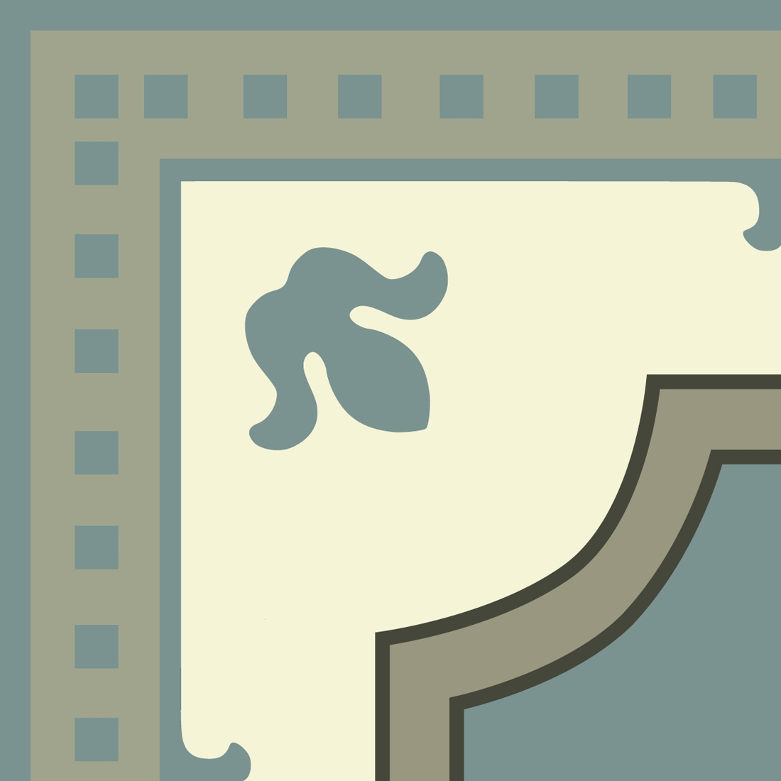 Cement tile