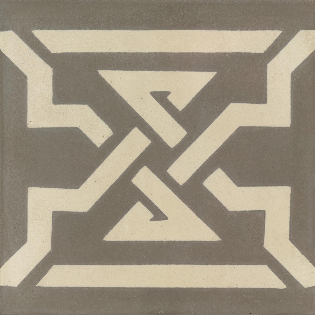 Zementmosaikplatte