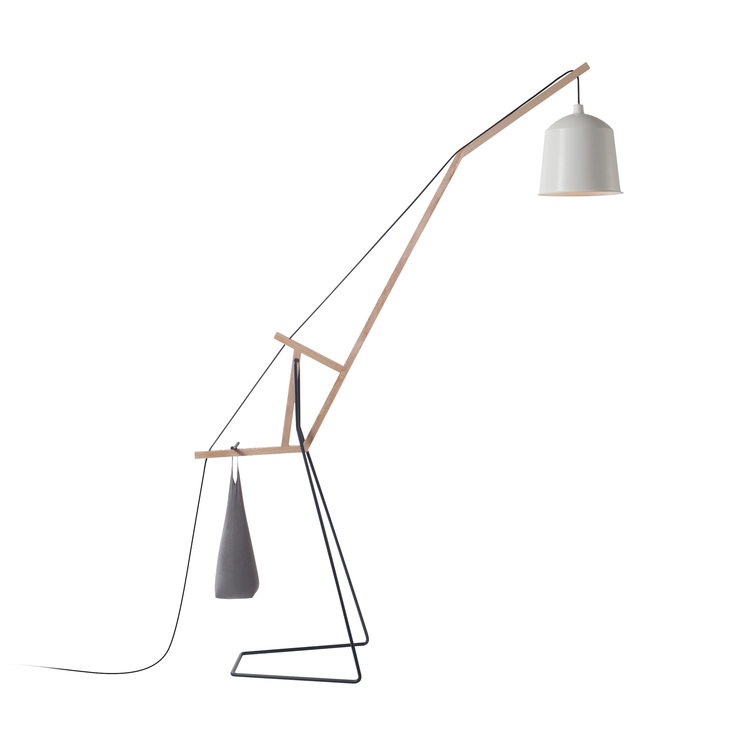 A Floor Lamp
