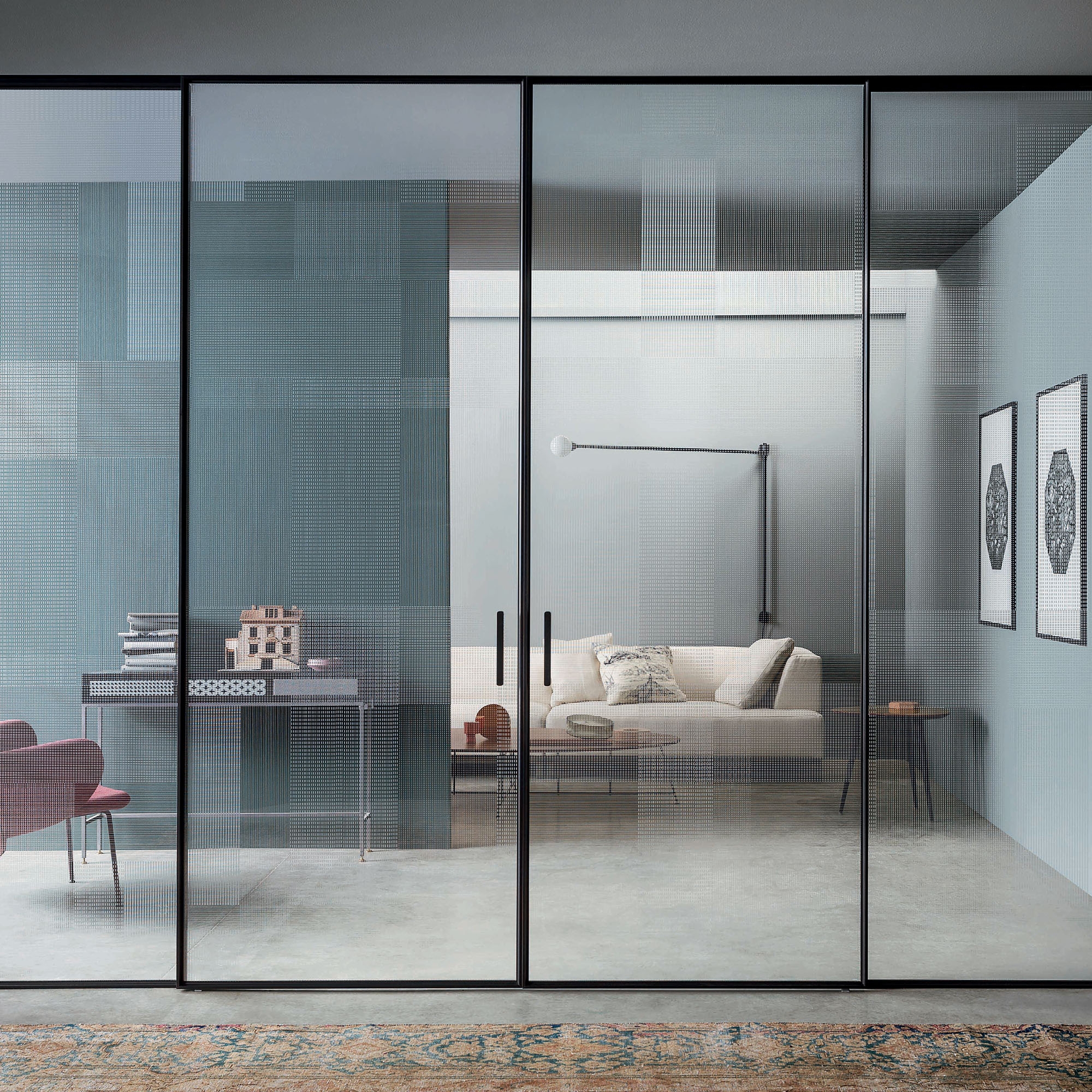 Display product L7 System from manufacturer Lualdi