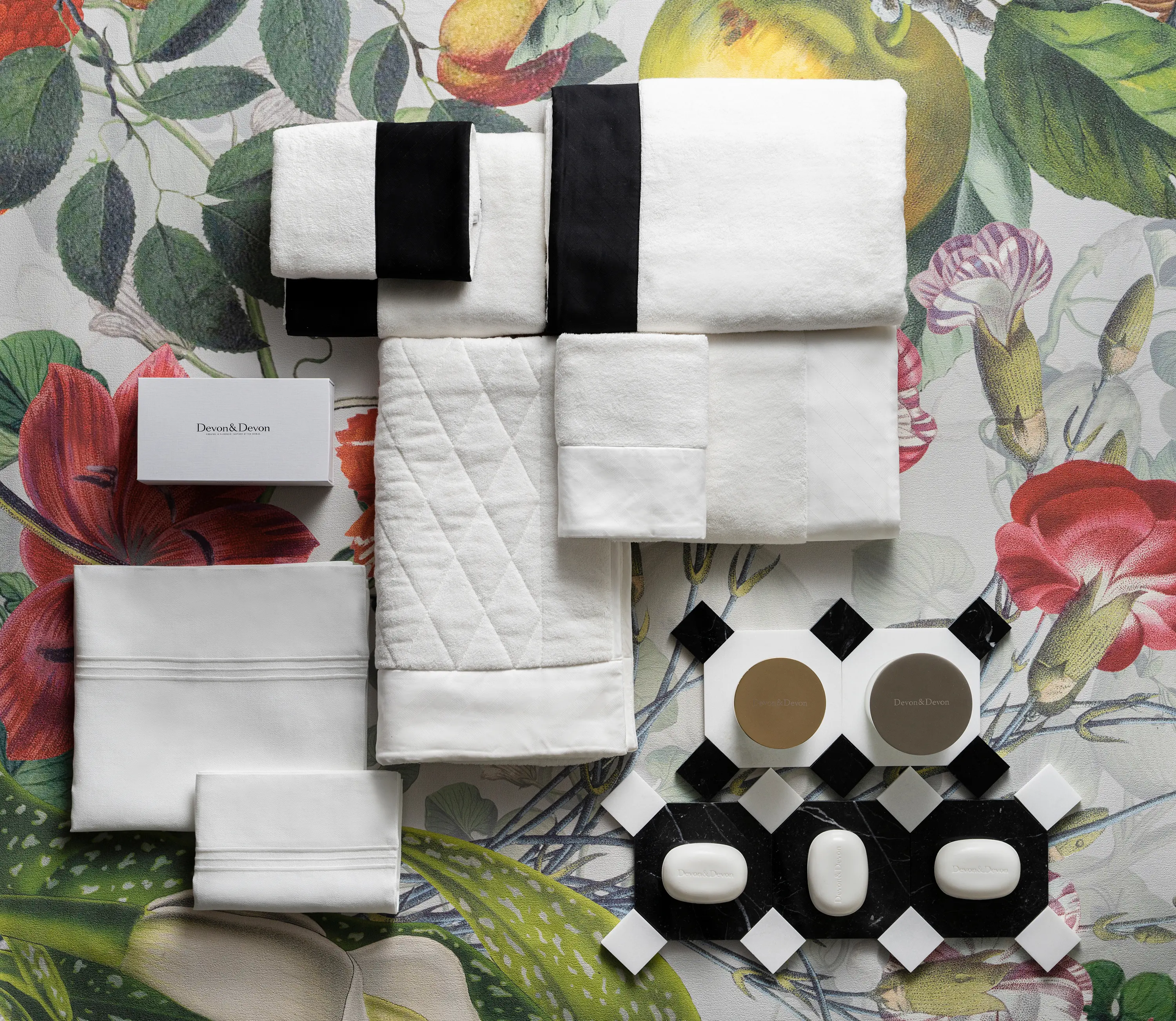 Devon&Devon - Home Boutique | Unisex towelling bathrobe S/M & L/XL