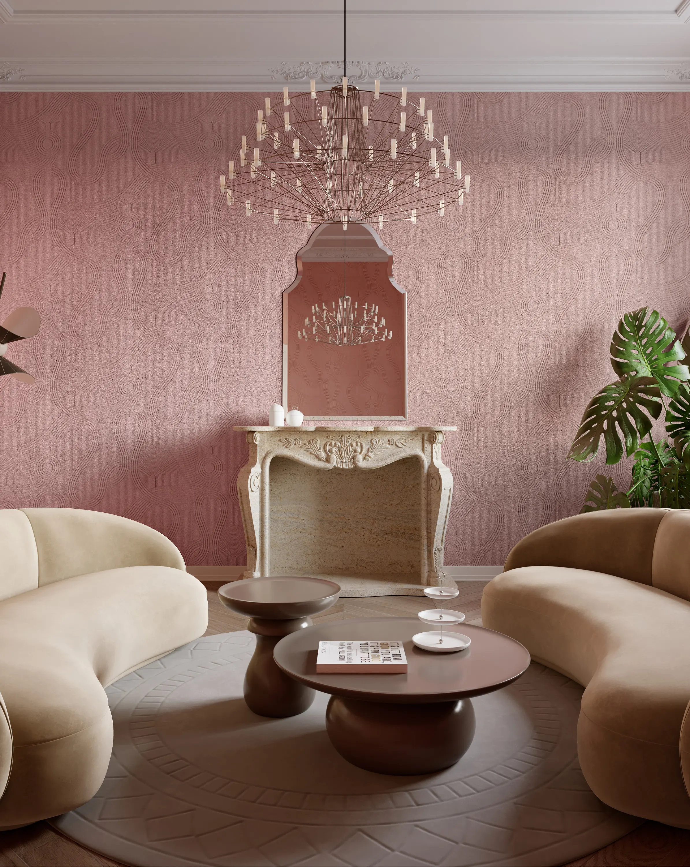 Devon&Devon - Zen Pink- Decor Slabs 120x240
