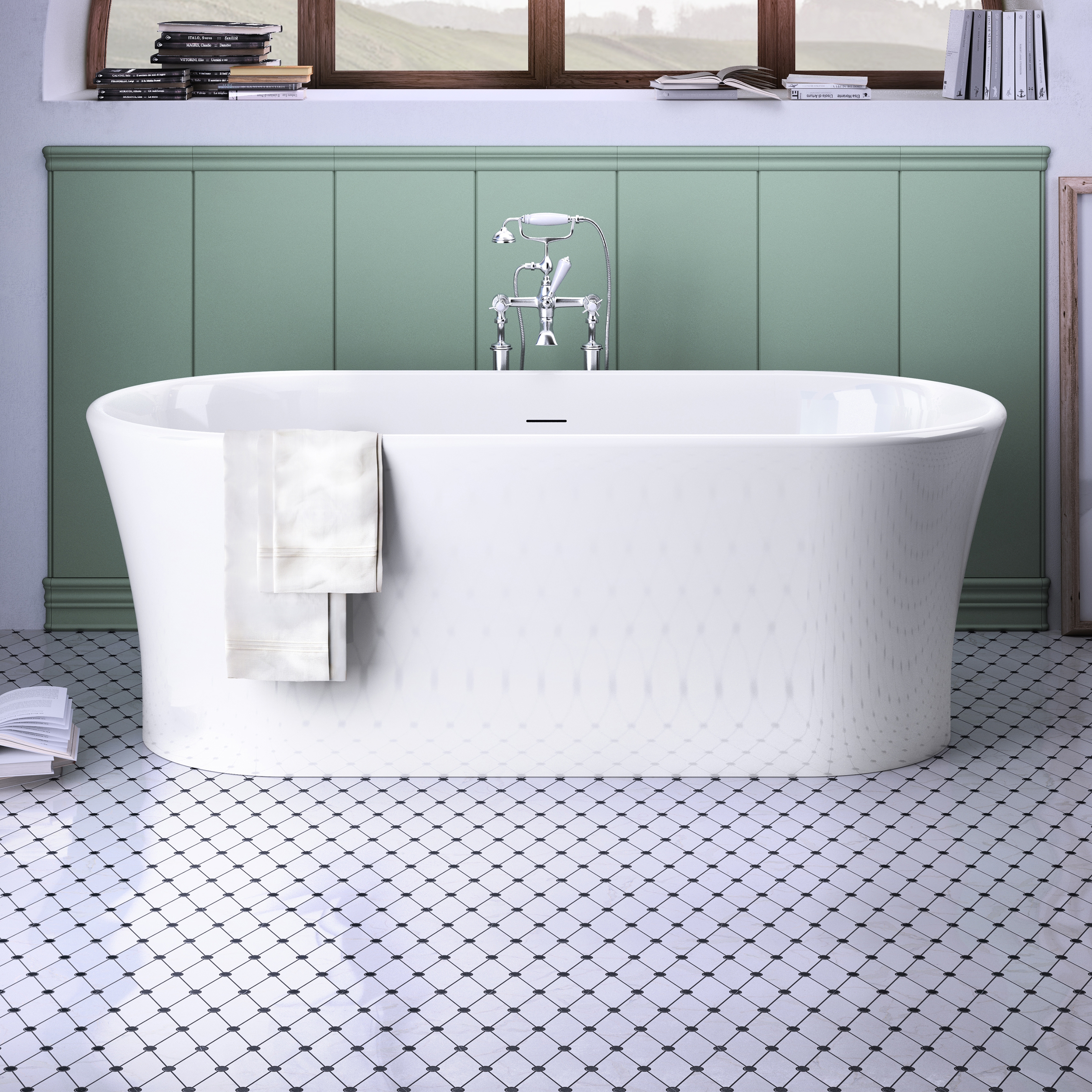 Display product Fusion Bathtub from manufacturer Devon&Devon