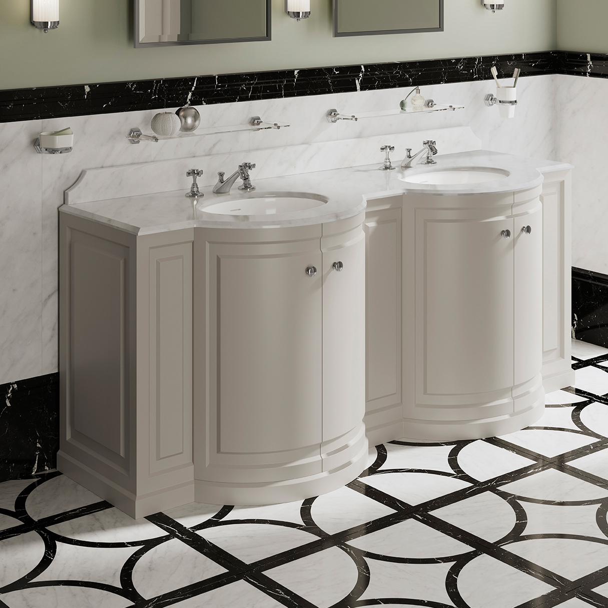 Display product Regent Vanity Unit from manufacturer Devon&Devon