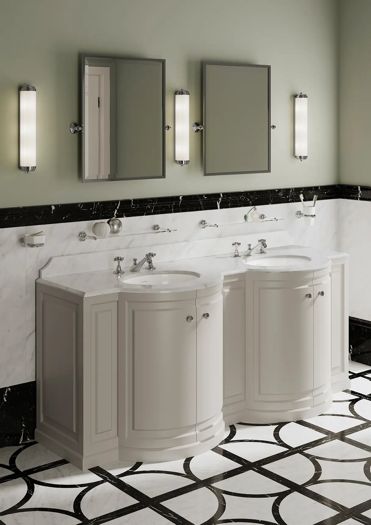 Devon&Devon - Regent Vanity Unit