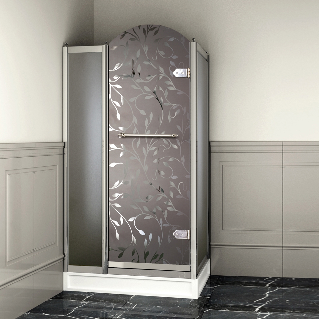 Display product Savoy Y Corner enclosures from manufacturer Devon&Devon