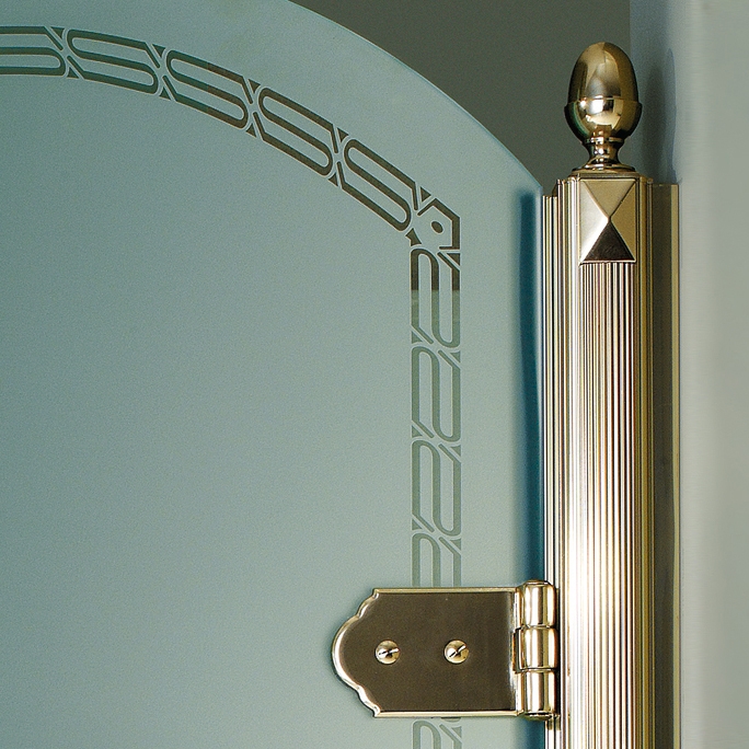 Display product Savoy Shower door detail from manufacturer Devon&Devon