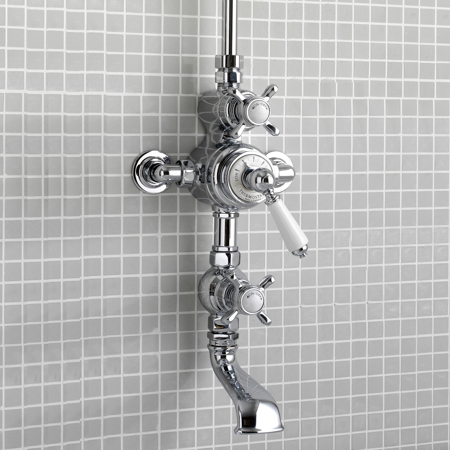 Mostrar el producto Mezclados termostático para bañera y ducha del fabricante Devon&Devon