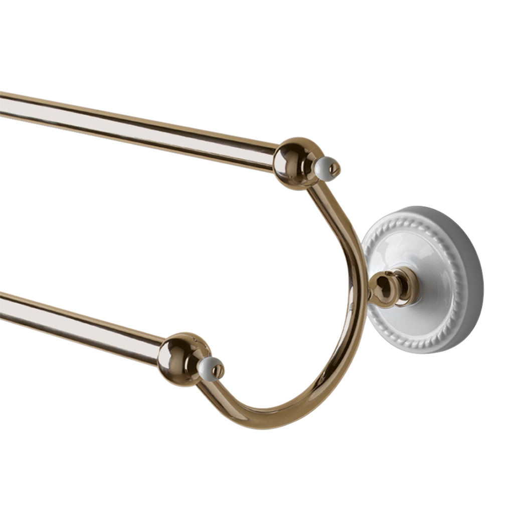 Display product Dorothy double towel-rail from manufacturer Devon&Devon