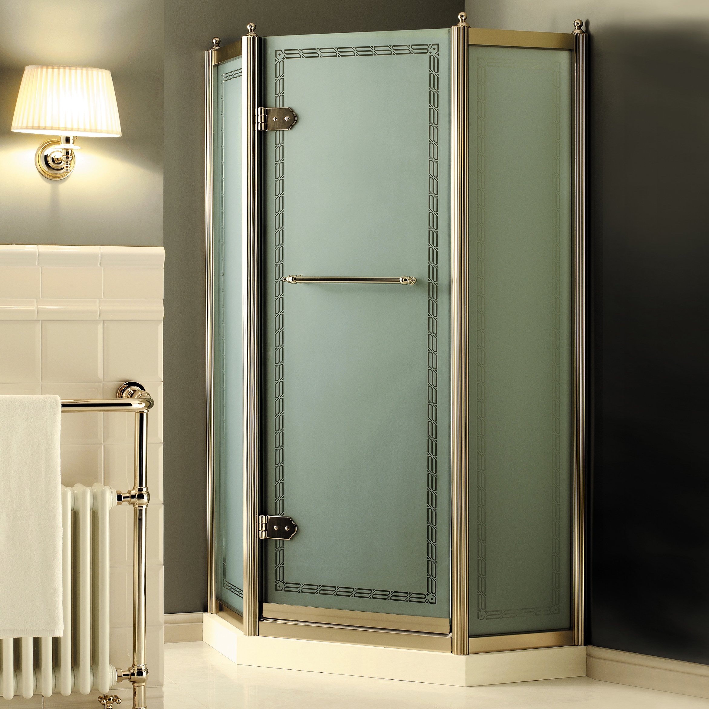 Mostrar el producto Cabinas ducha en angulo Savoy J del fabricante Devon&Devon