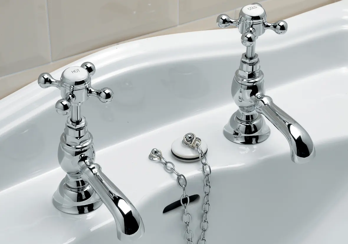 Devon&Devon - Victorian Basin pillar taps