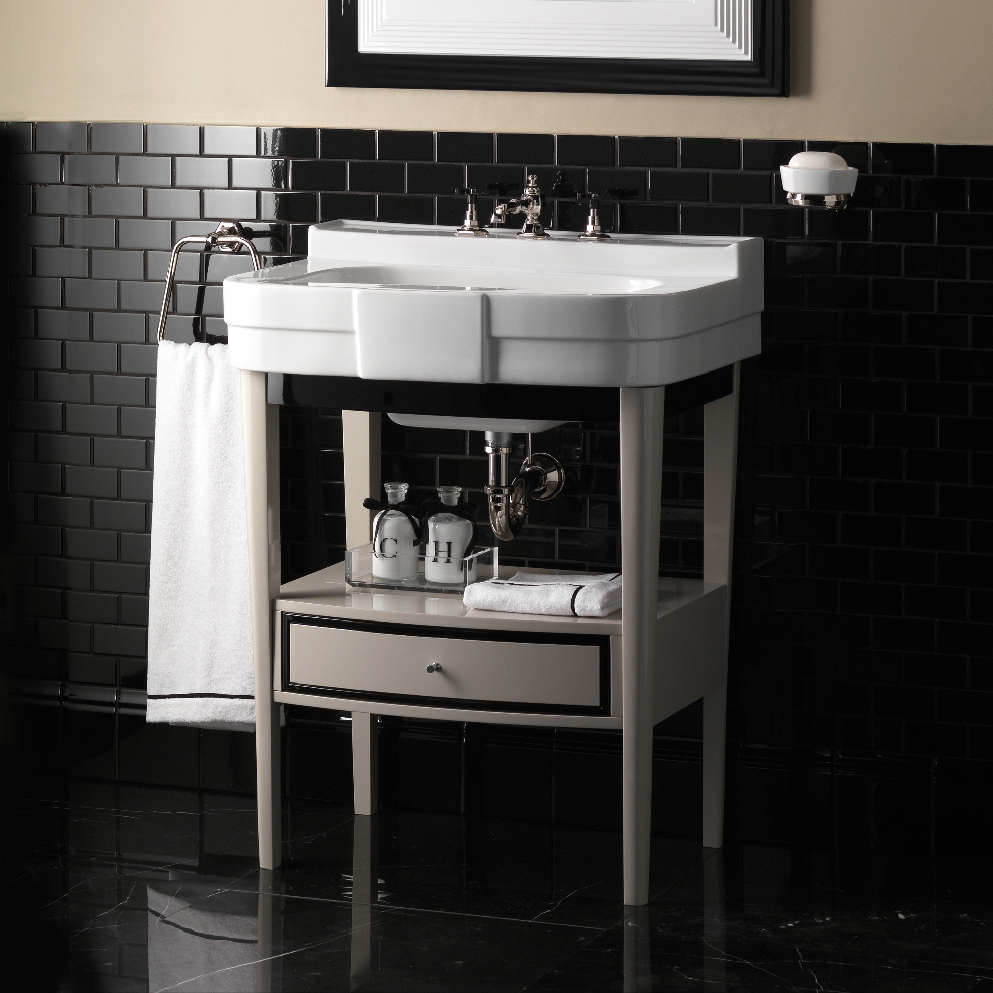 Vertoon produk Bogart Vanity Unit van vervaardiger Devon&Devon
