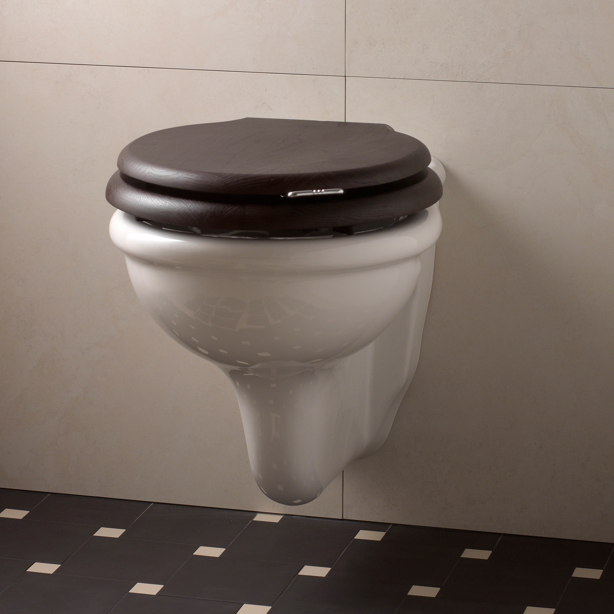 Vertoon produk New Etoile wall-hung W.C. pan van vervaardiger Devon&Devon