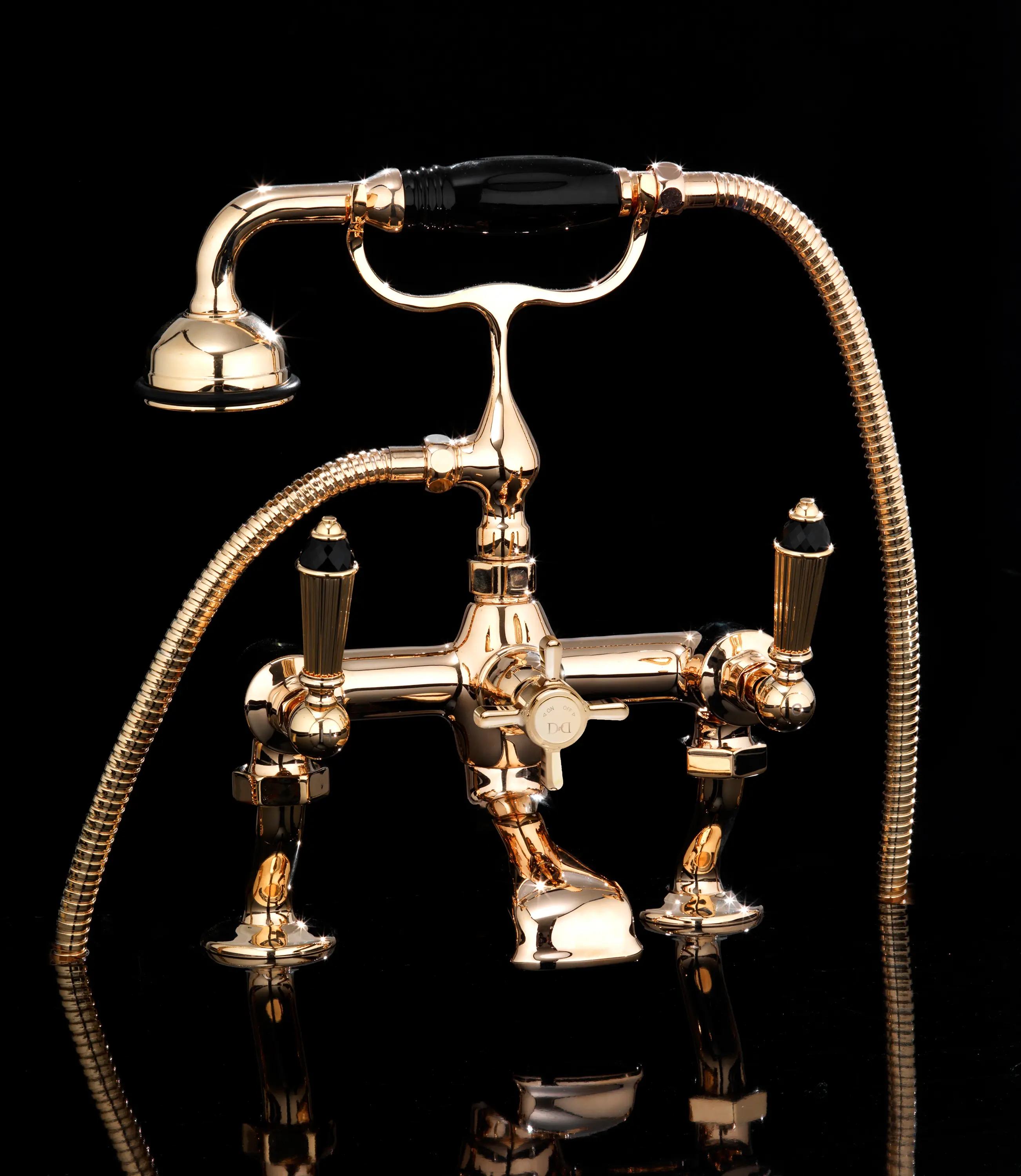 Devon&Devon - Black Diamond Bath and Shower mixer