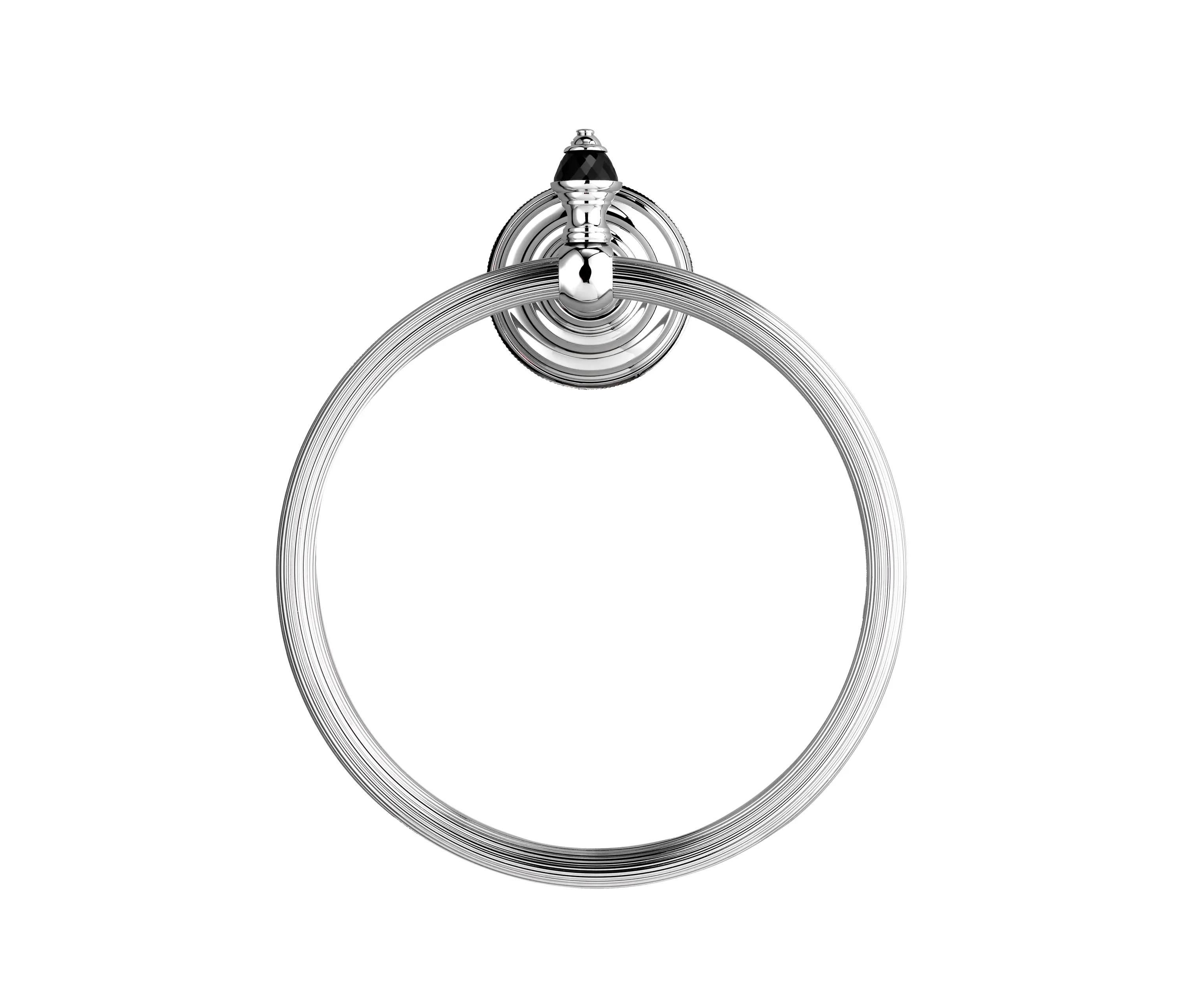 Devon&Devon - Black Diamond Towel ring
