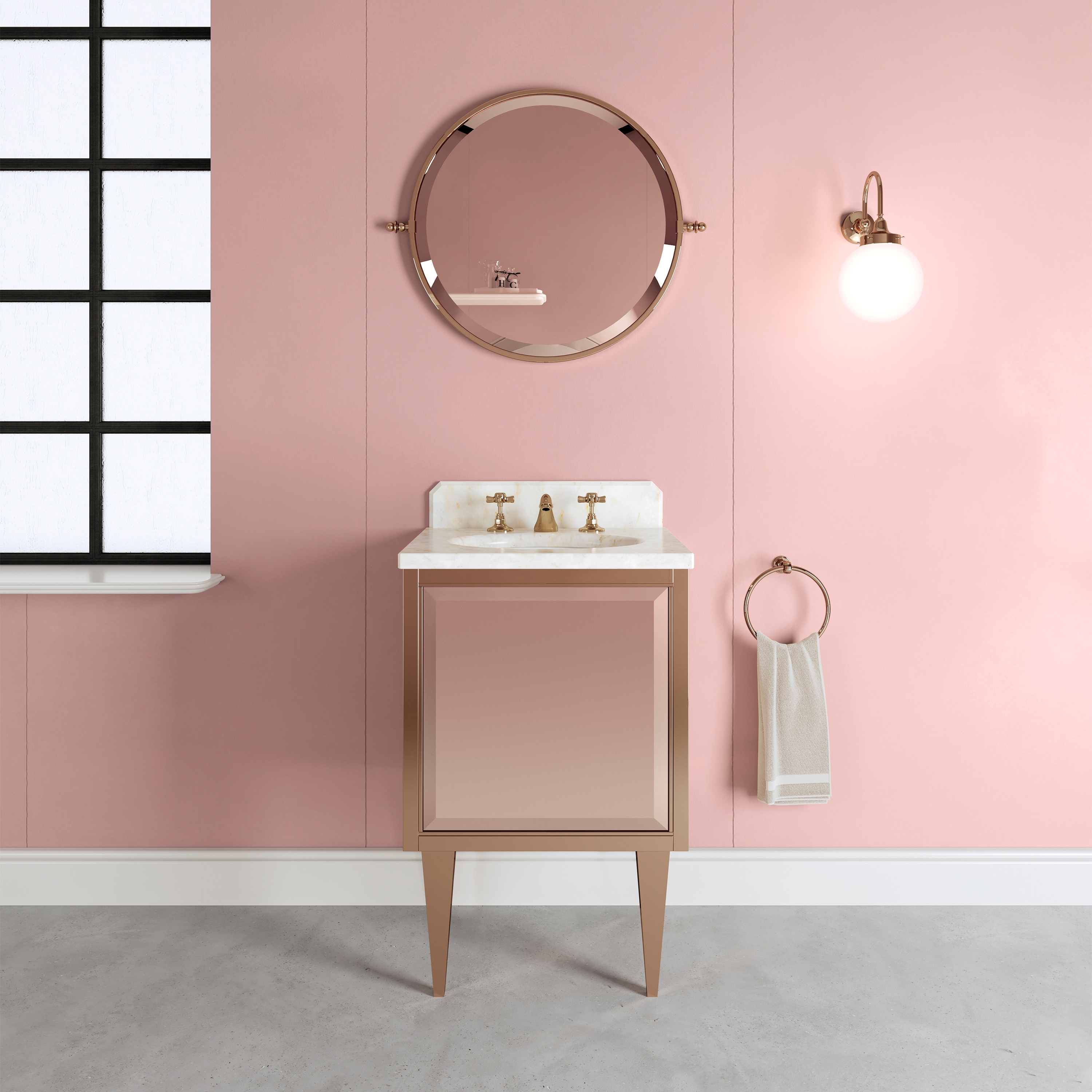 Vertoon produk Her Vanity Unit van vervaardiger Devon&Devon