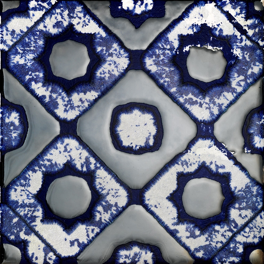 Flora Tiles | Freesia Blue Spring