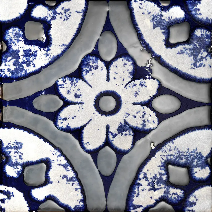 Devon&Devon - Flora Tiles | Petunia Blue Spring
