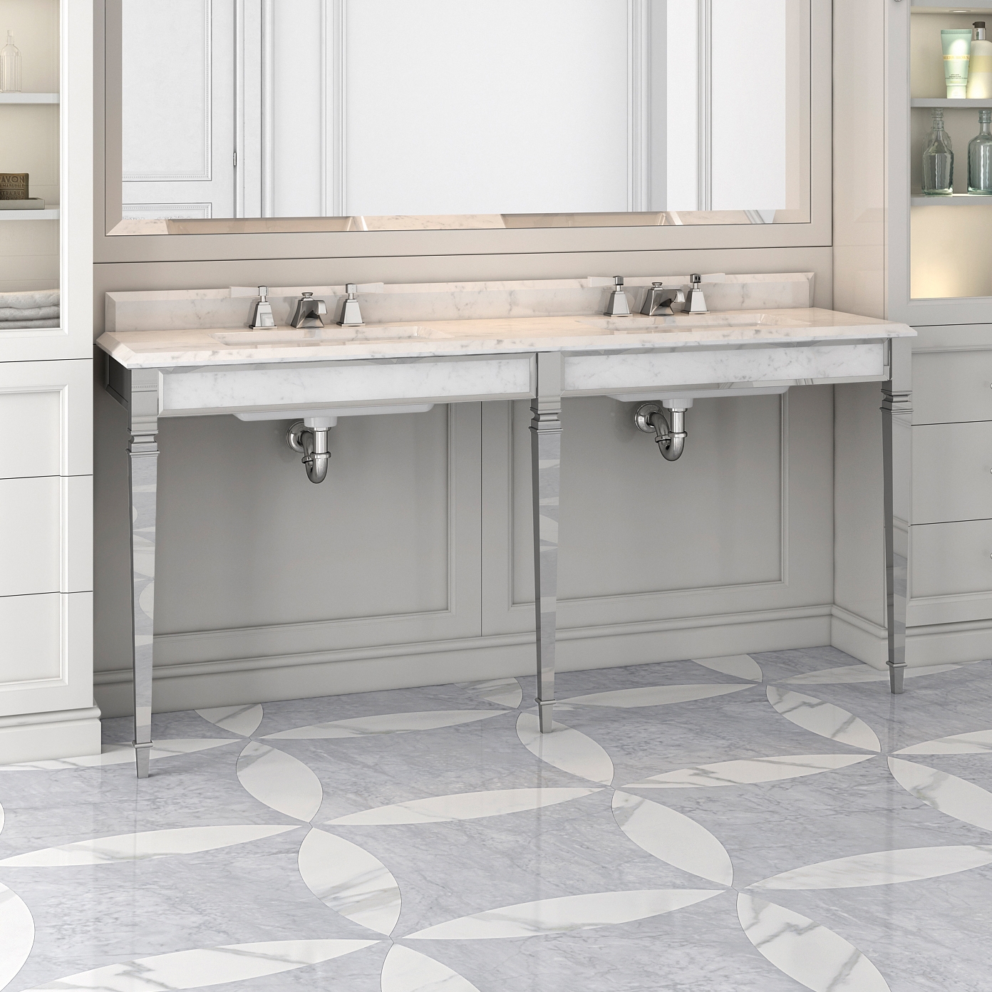 Double Claridge Console