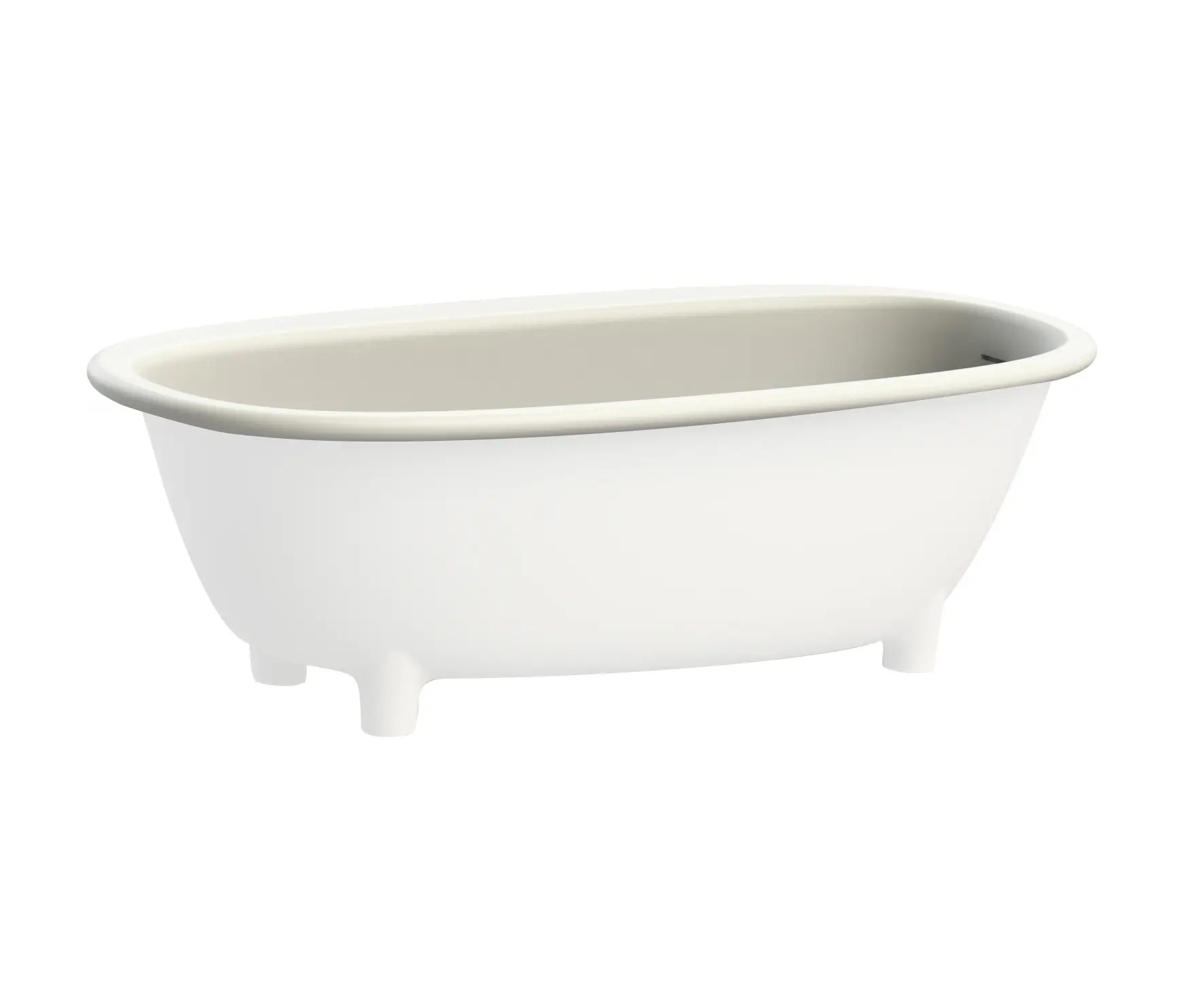 Devon&Devon - Baignoire semi encastrée en White Tec Plus